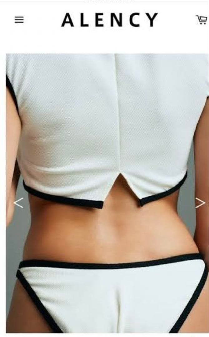 ALENCYリブニットビキニ