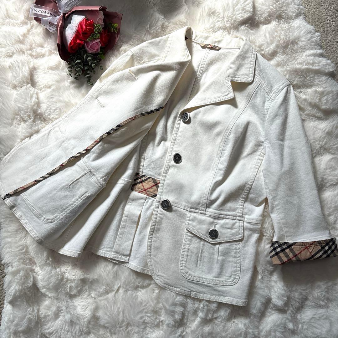 BURBERRY LONDON バーバリーロンドン デニムジャケット 大きめ