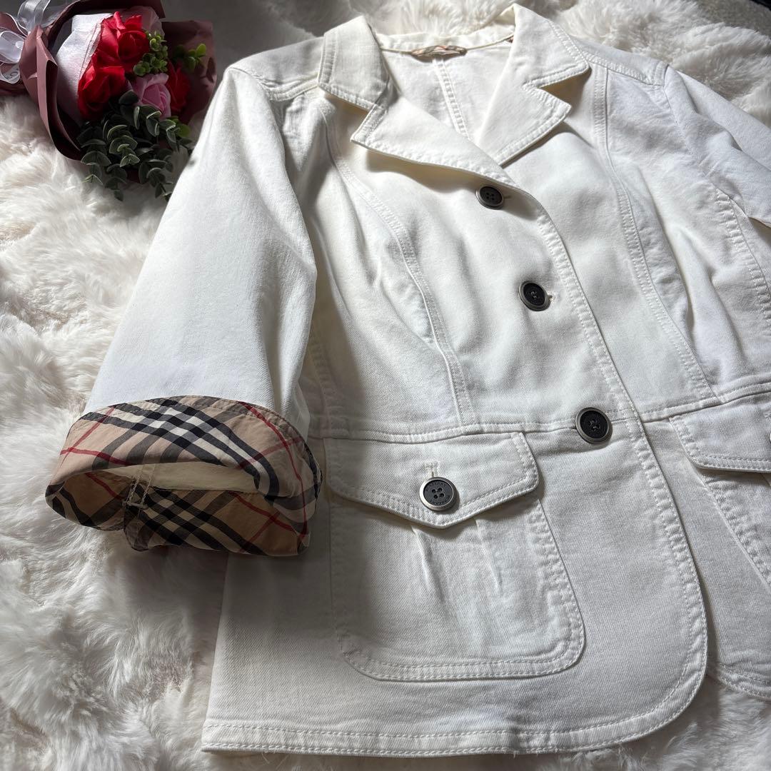BURBERRY LONDON バーバリーロンドン デニムジャケット 大きめ