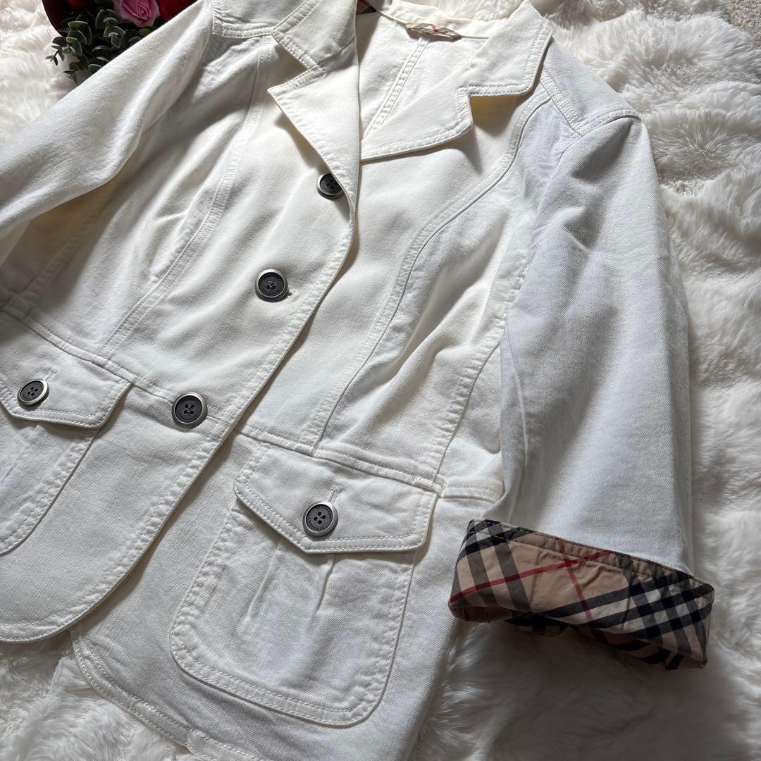 BURBERRY LONDON バーバリーロンドン デニムジャケット 大きめ