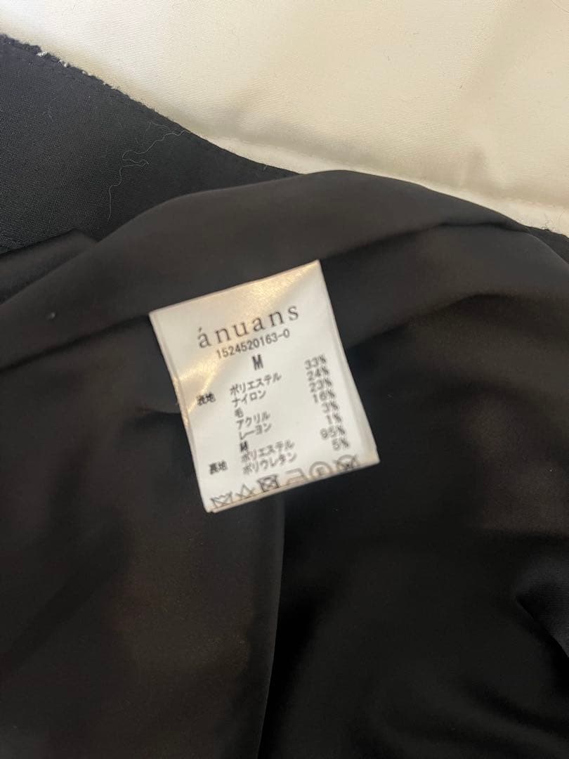 anuans ツイードショートパンツ