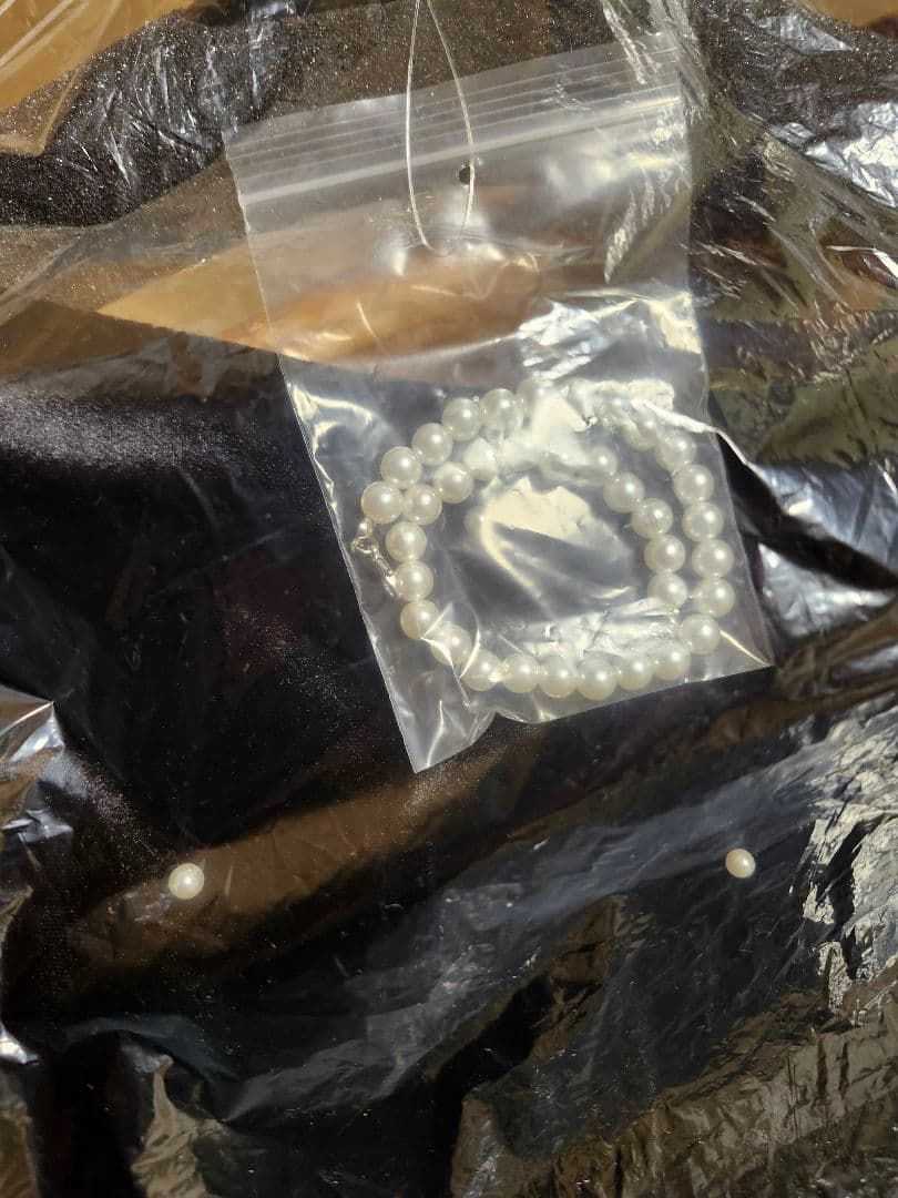 Ameri♡ BACK OPEN PEARL VELOUR DRESS