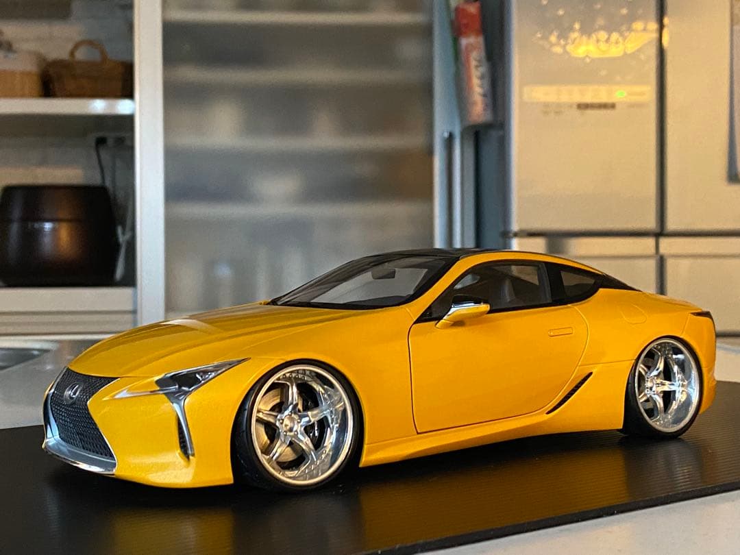 LC500 1/18 ディスプレイモデル　23インチオリジナルカスタム