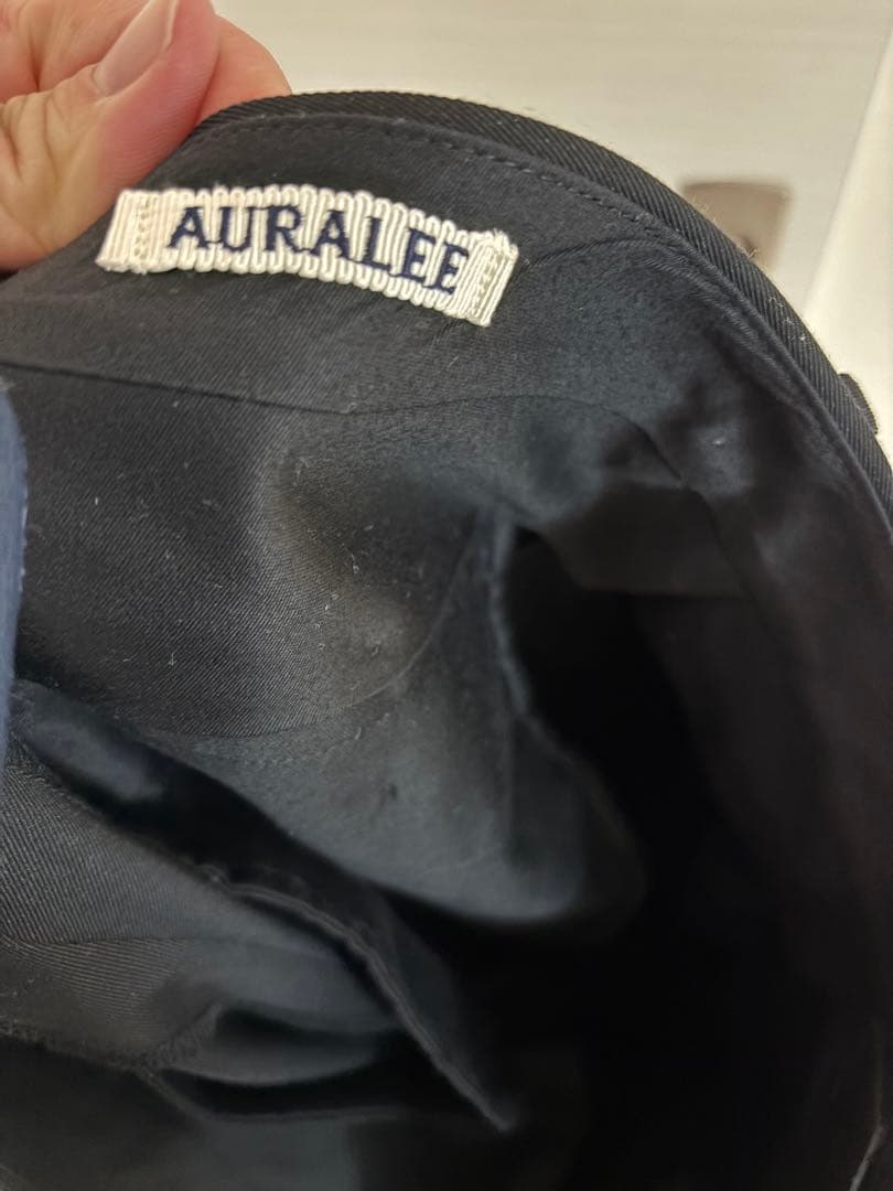 スーツ AURALEE 25SS Light Wool Max Gabardine