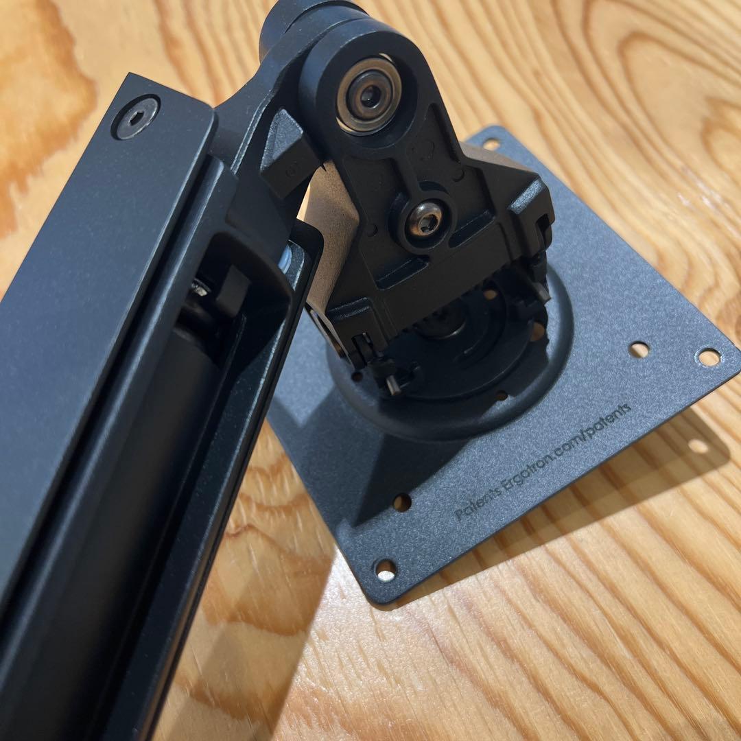 エルゴトロンクランプ式 ブラック モニターアーム