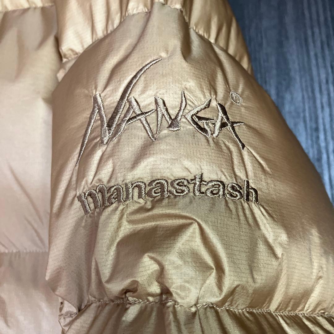 ナンガ NANGA MANASTASH マナスタッシュ コラボ ダウン Ｌ
