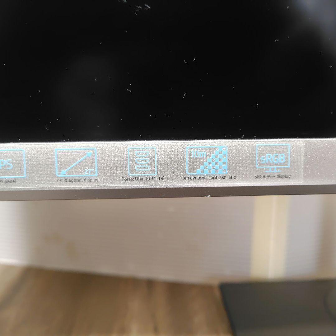 HP 27インチ 4K ディスプレイ