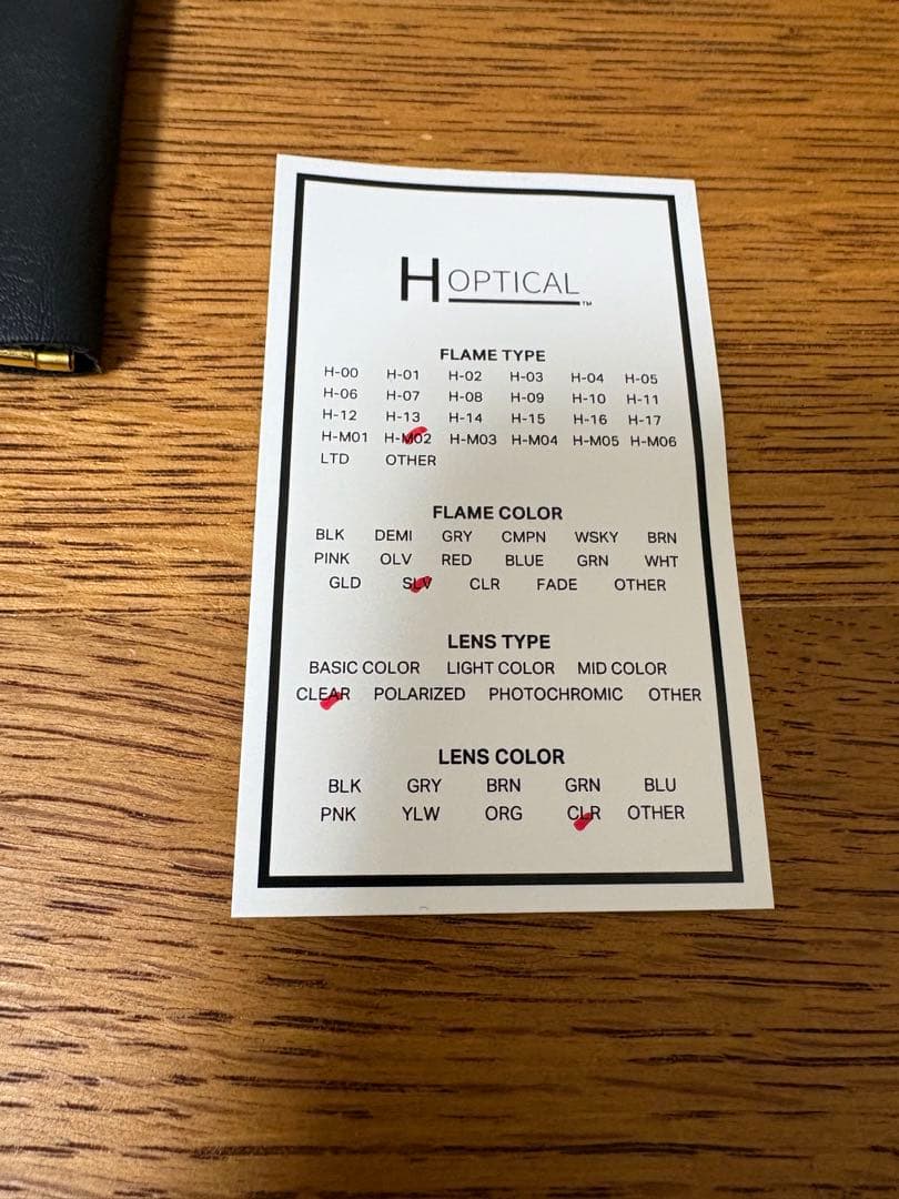 小物 hoptical H-M02 | SLV-CLR