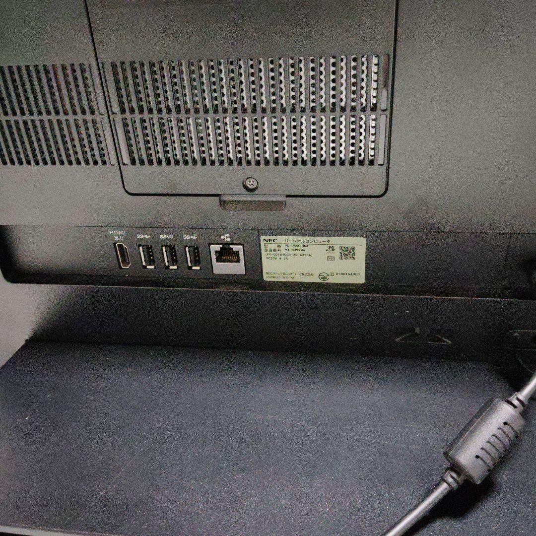 Windowsデスクトップ NEC PC-DA500MAB 27 i5 1.6Ghz 4GBSSD256GB