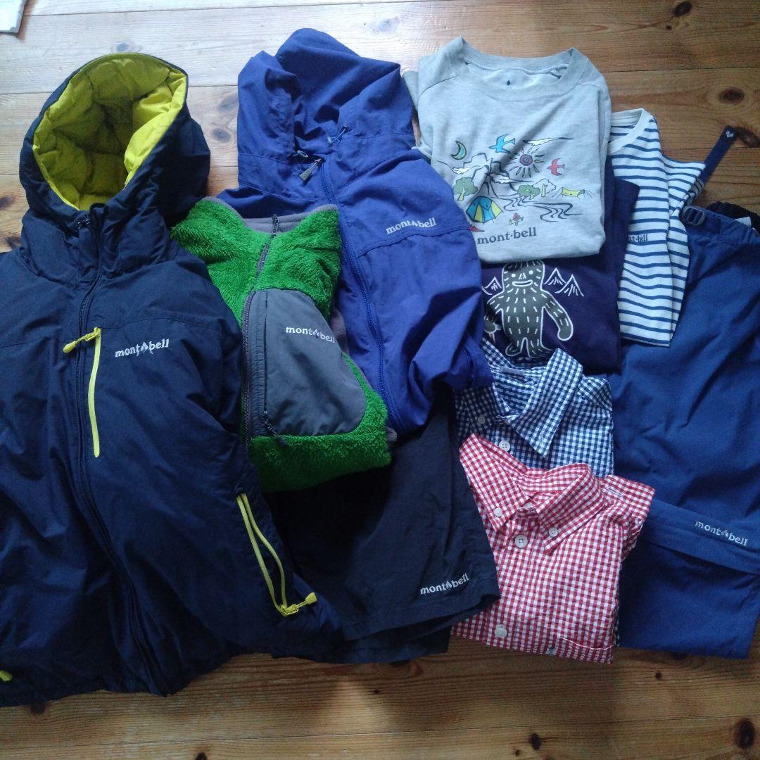 モンベル mont-bell 150 まとめ売り 10点