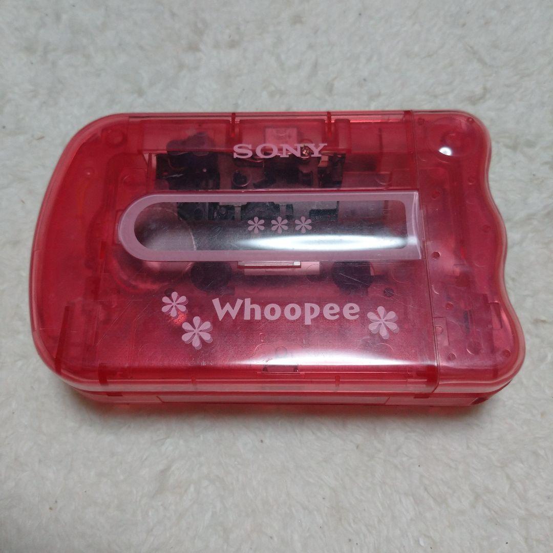 SONY Whoopee WM-3500SP ピンク カセットプレーヤー