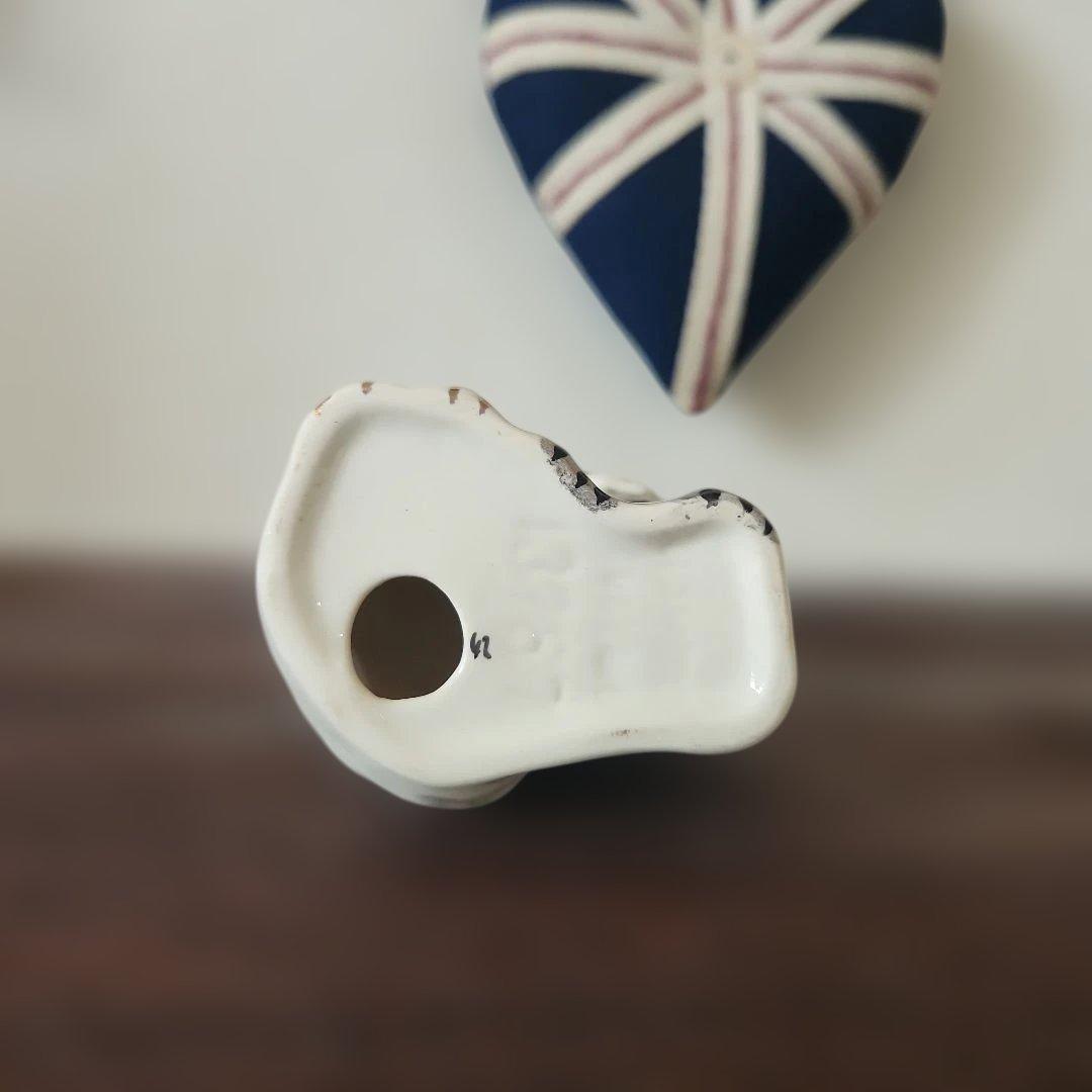 イギリス　アンティーク　スタッフォードシャードッグ マントルピースドッグ　ペア