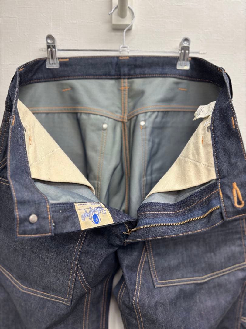 A BATHING APE ゴア ウインドストッパーペインター デニムパンツ