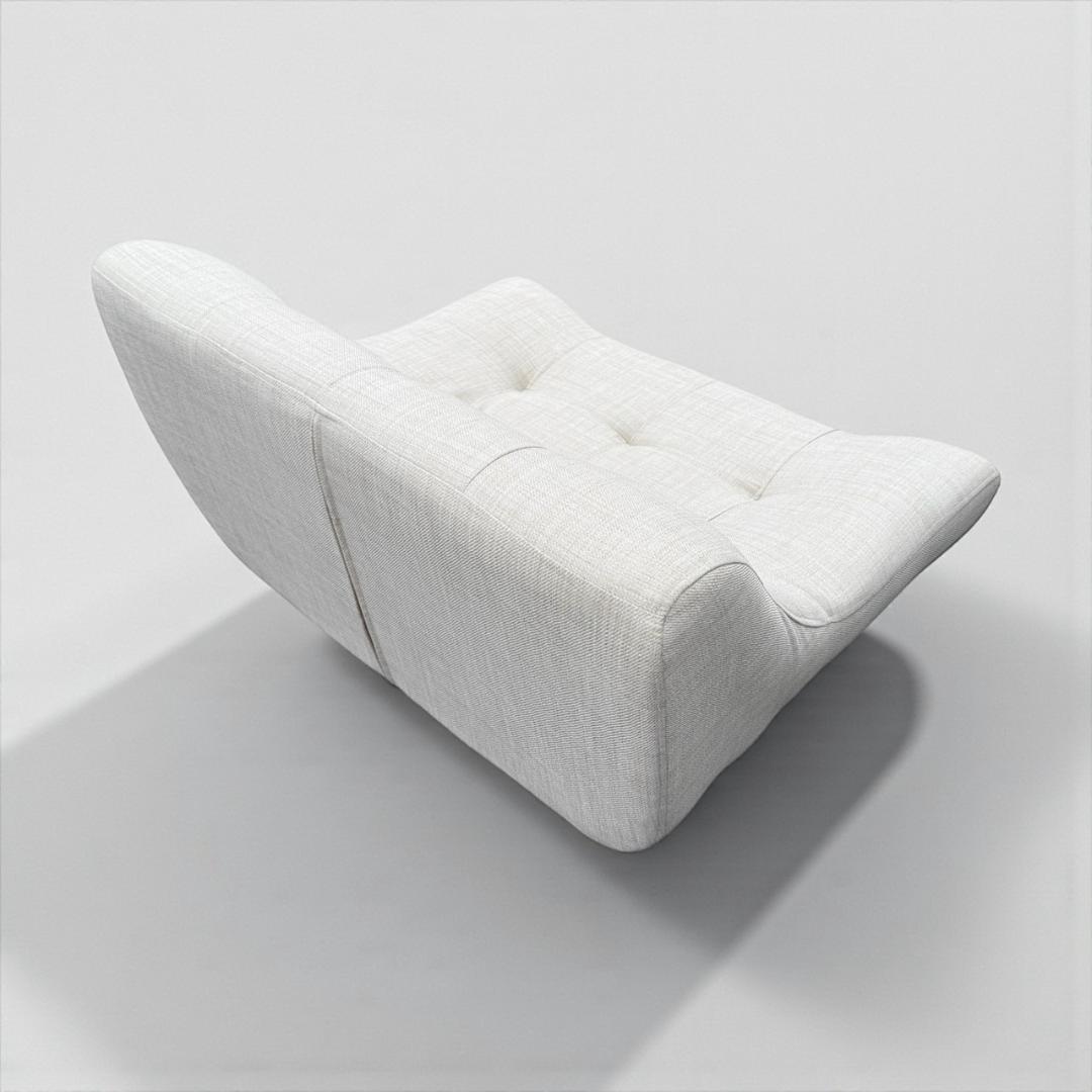 フォロー割【新品】1人掛け ソファ　ワイド座面　ロースタイル　優雅