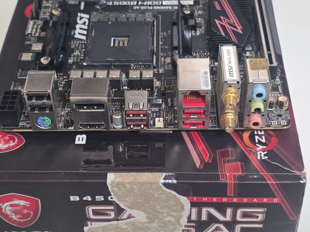 MSI B450I GAMING PLUS AC itx マザーボード