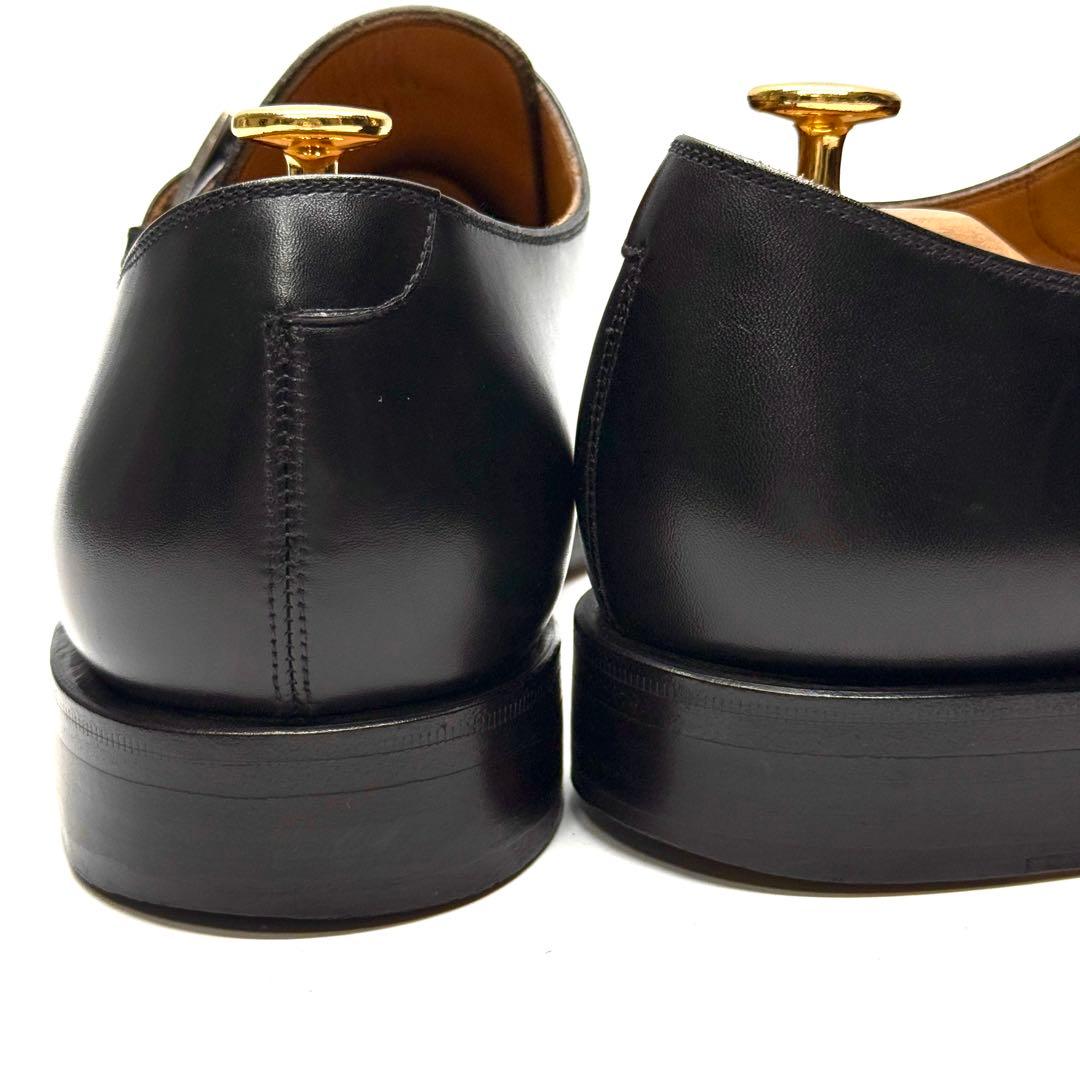 【美品】YANKO ヤンコ モンクストラップ ビジネスシューズ スペイン製