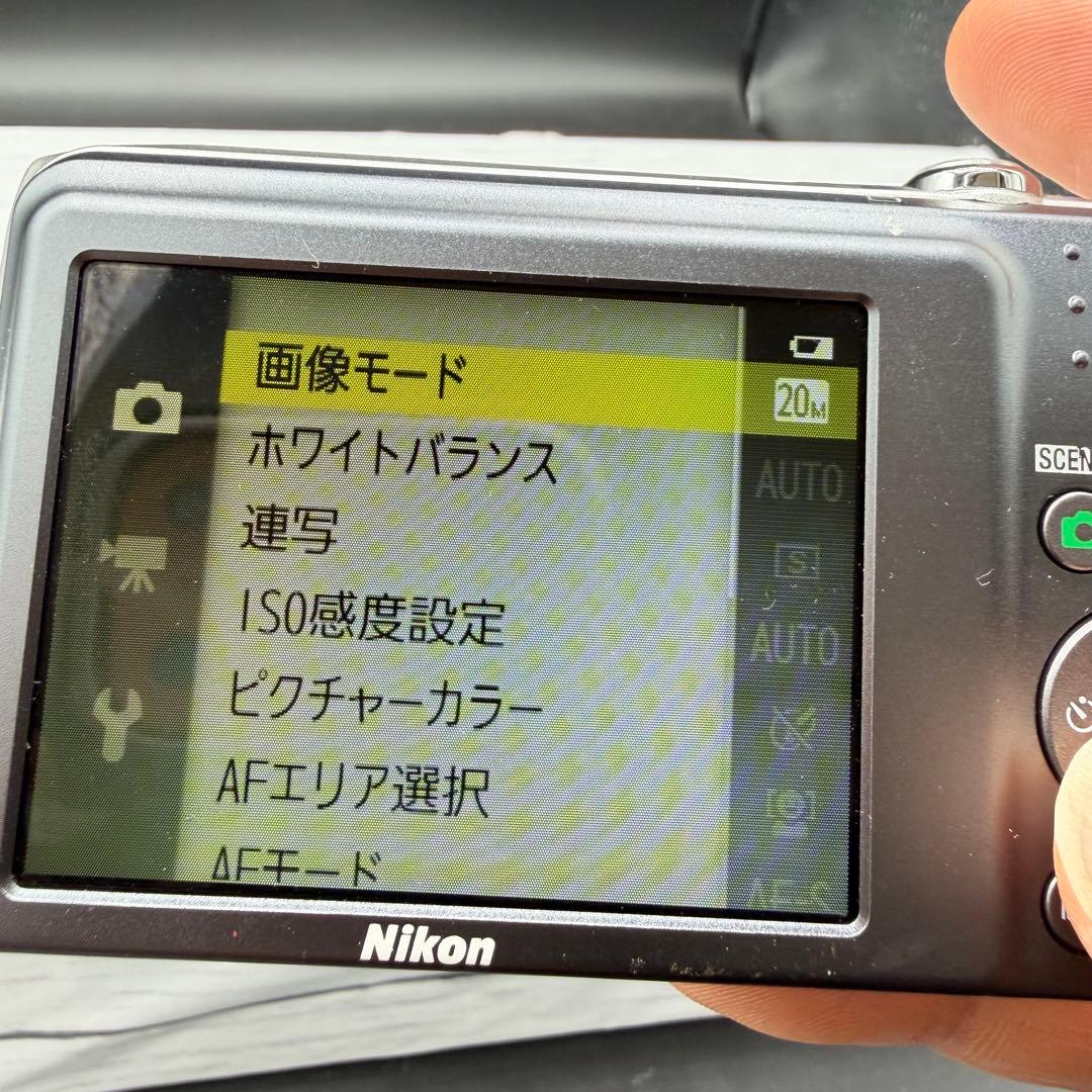 Nikon COOLPIX S3400 シルバー コンパクトデジタルカメラ