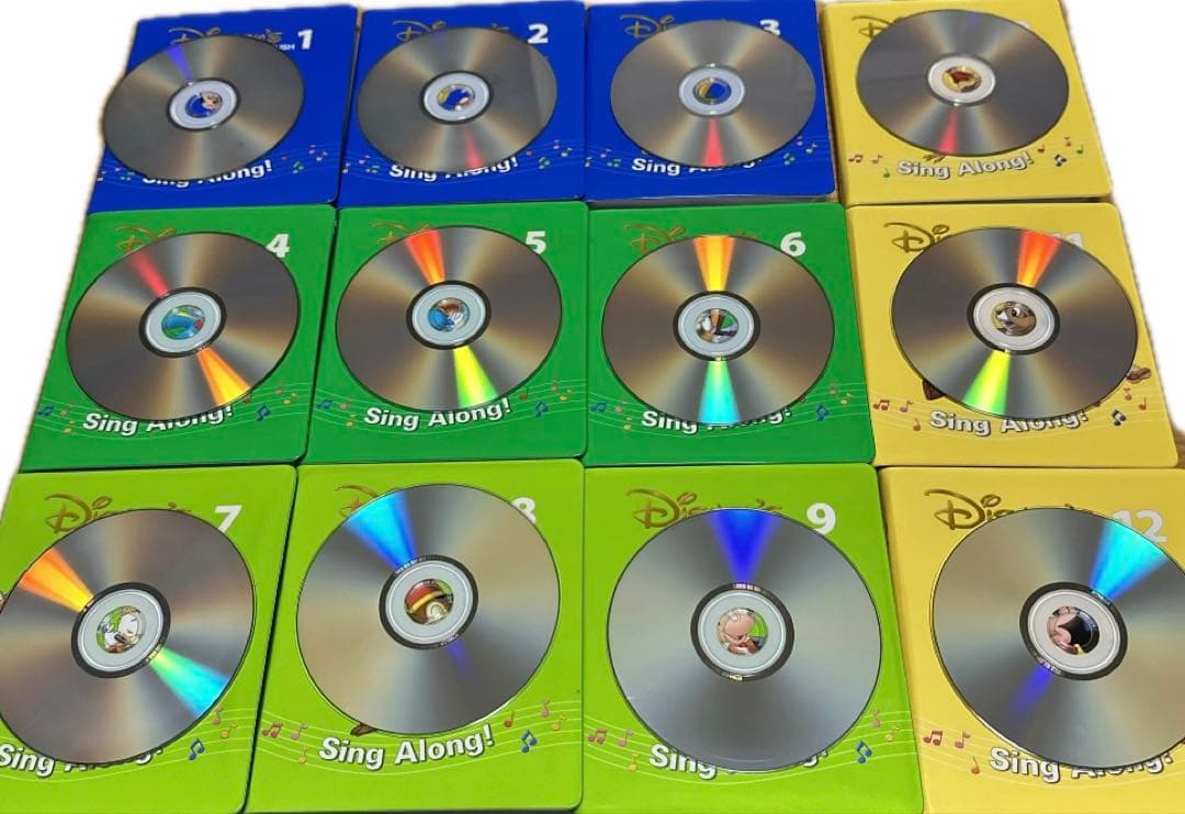 DWE シングアロング【新子役】DVD &CDセット　ディズニー英語システム