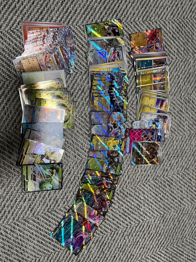 引退品トレーディングカード 約1500枚 スリーブ付きデッキ3個　値段交渉可能