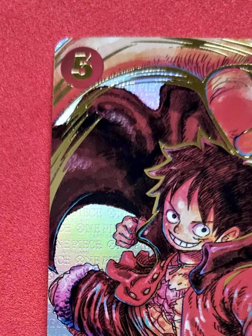 ワンピースカードゲーム　モンキー・D・ルフィ　サインカード（新時代の主役）