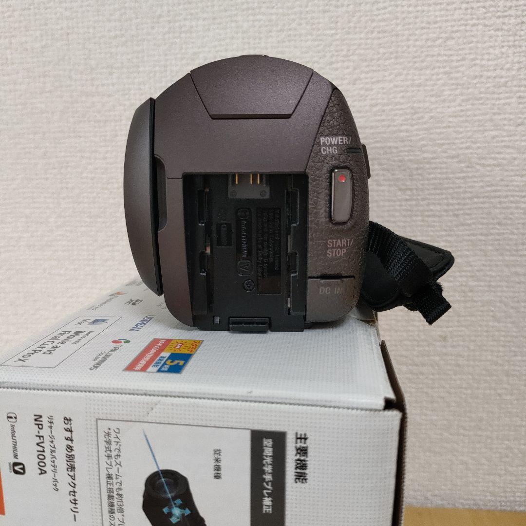 ソニー4Kビデオカメラ SONY FDR-AX40　バッテリー2個