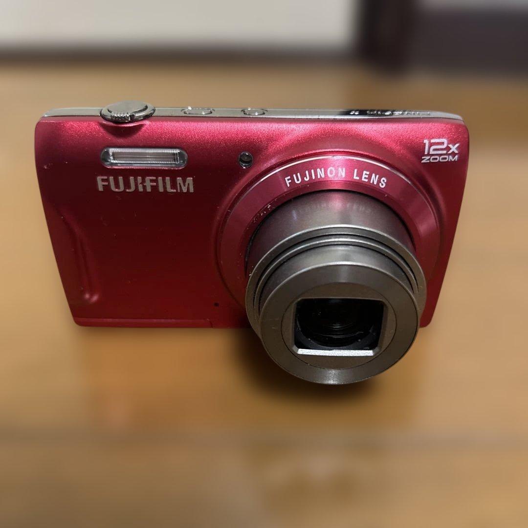 FUJIFILM FinePix T500 レッド 本体と付属品