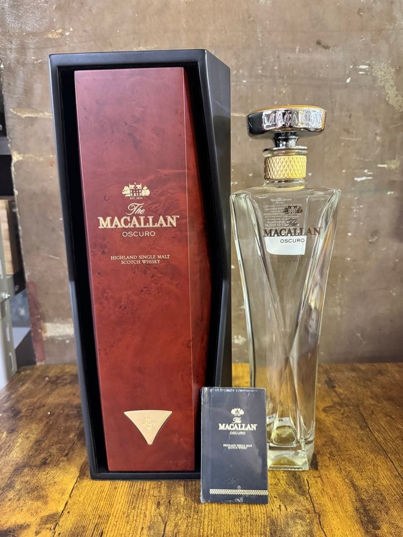 ザ・マッカラン オスクロ 空瓶
