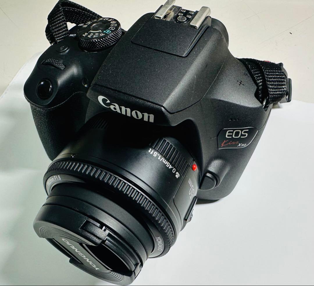 デジタルカメラ Canon EOS Kiss X90 YONGNUO YN50mm F1.8