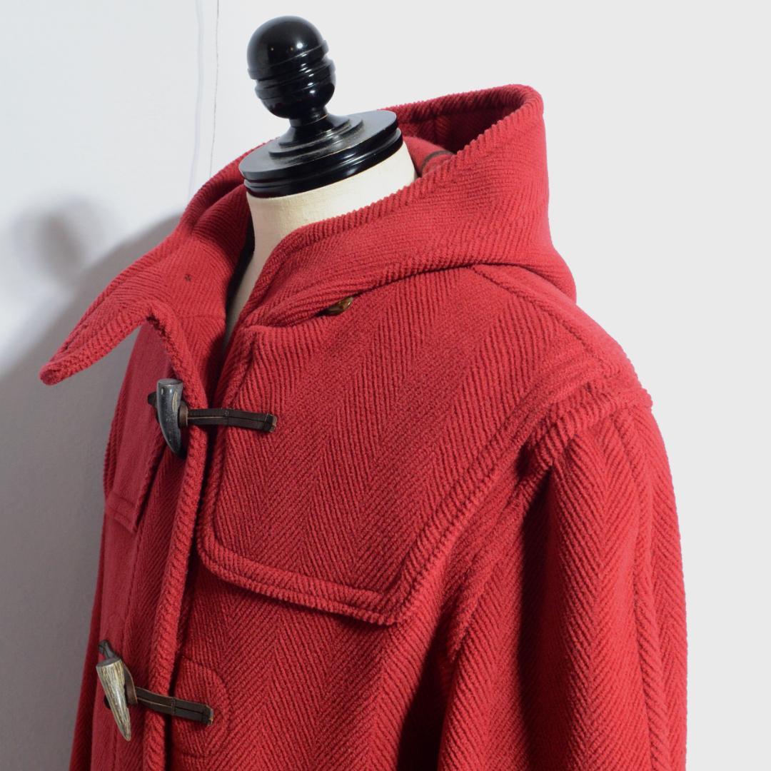 超極上品 グローバーオール キングストン ダッフルコート レッド 32