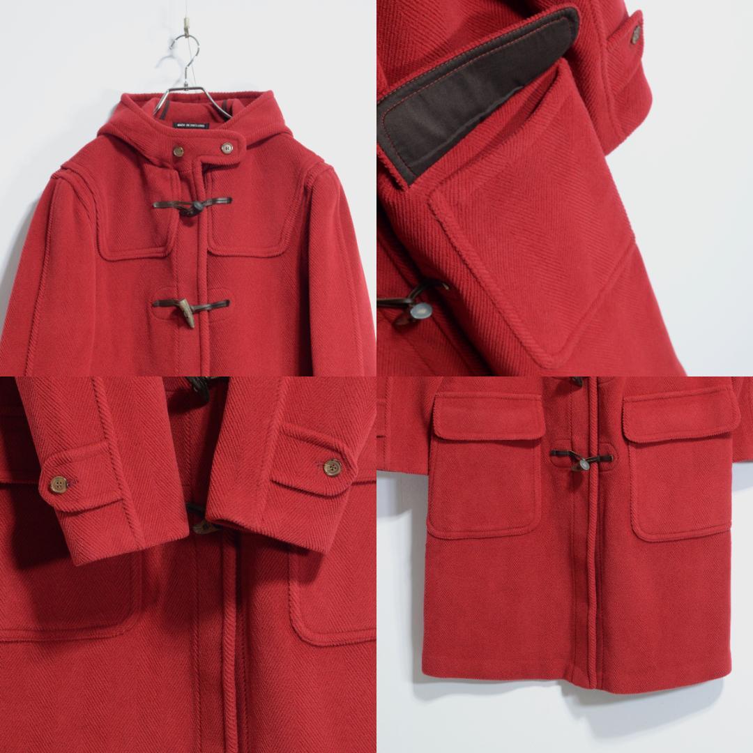 超極上品 グローバーオール キングストン ダッフルコート レッド 32