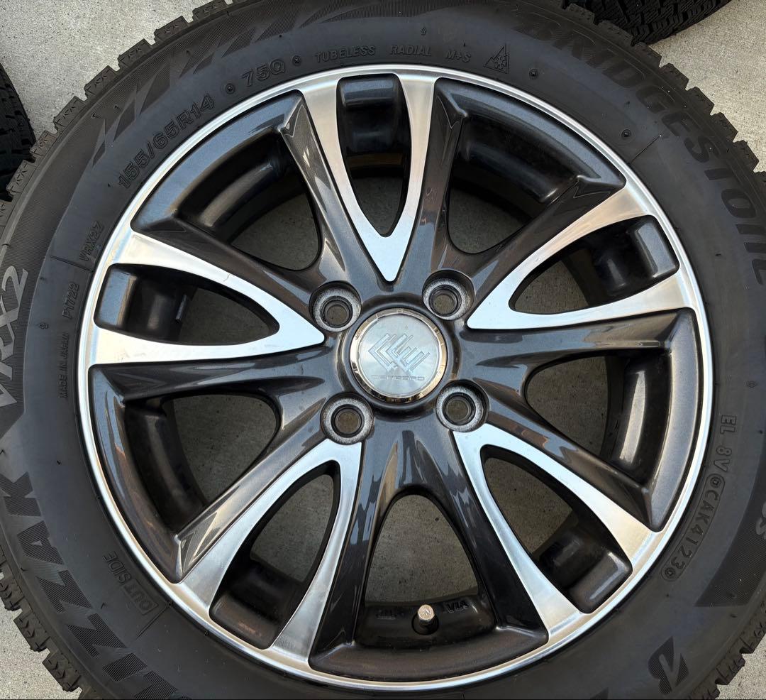 幸！NBOX スタッドレスタイヤ　2本セット