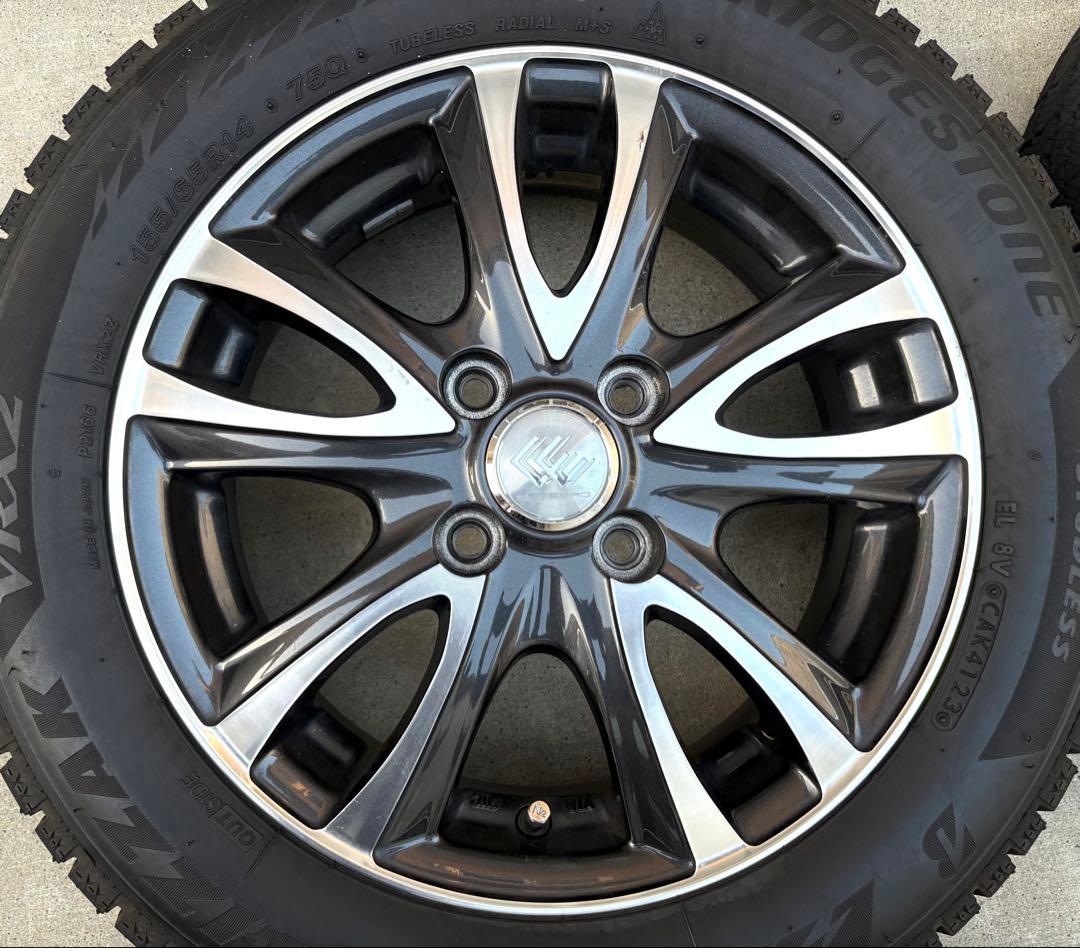 幸！NBOX スタッドレスタイヤ　2本セット