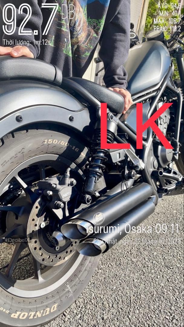 セール　レブル250の2023〜2025年式マフラーV4エンドバッフル付き　新品