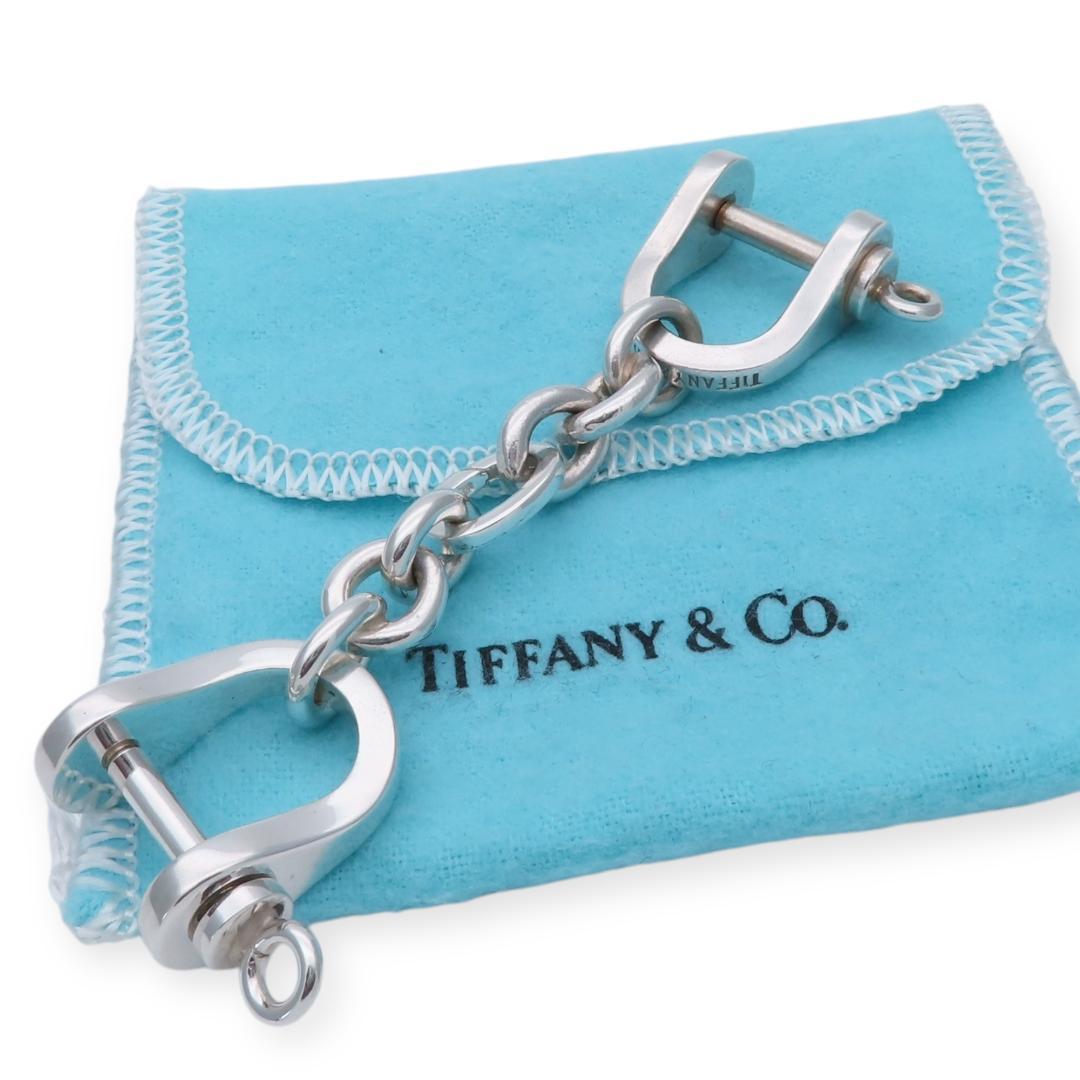 ヴィンテージ ティファニー ダブル シャックル キーリング YO468