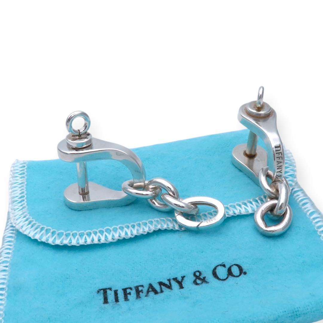 ヴィンテージ ティファニー ダブル シャックル キーリング YO468