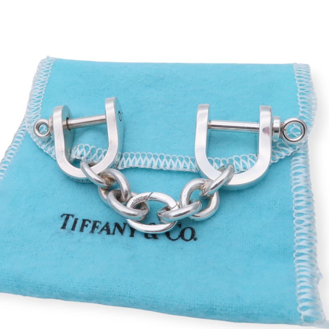 ヴィンテージ ティファニー ダブル シャックル キーリング YO468