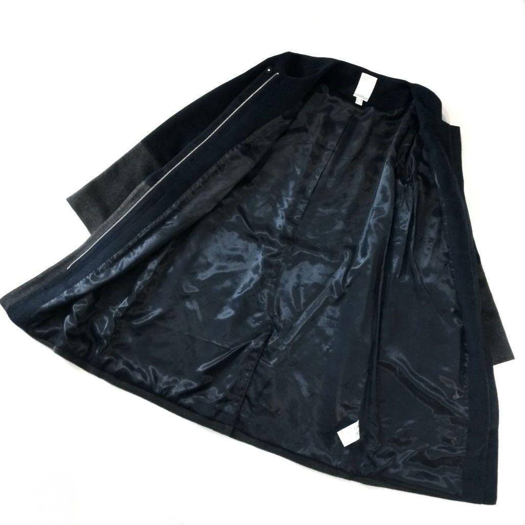 未使用タグ付き✨️NAUTICA✨️羊毛混 ノーカラーコート