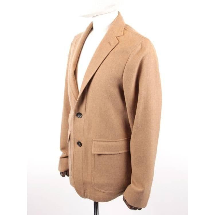 THE GIGI 　ザ・ジジ　ウールヘリンボーンベージュ テーラードジャケット