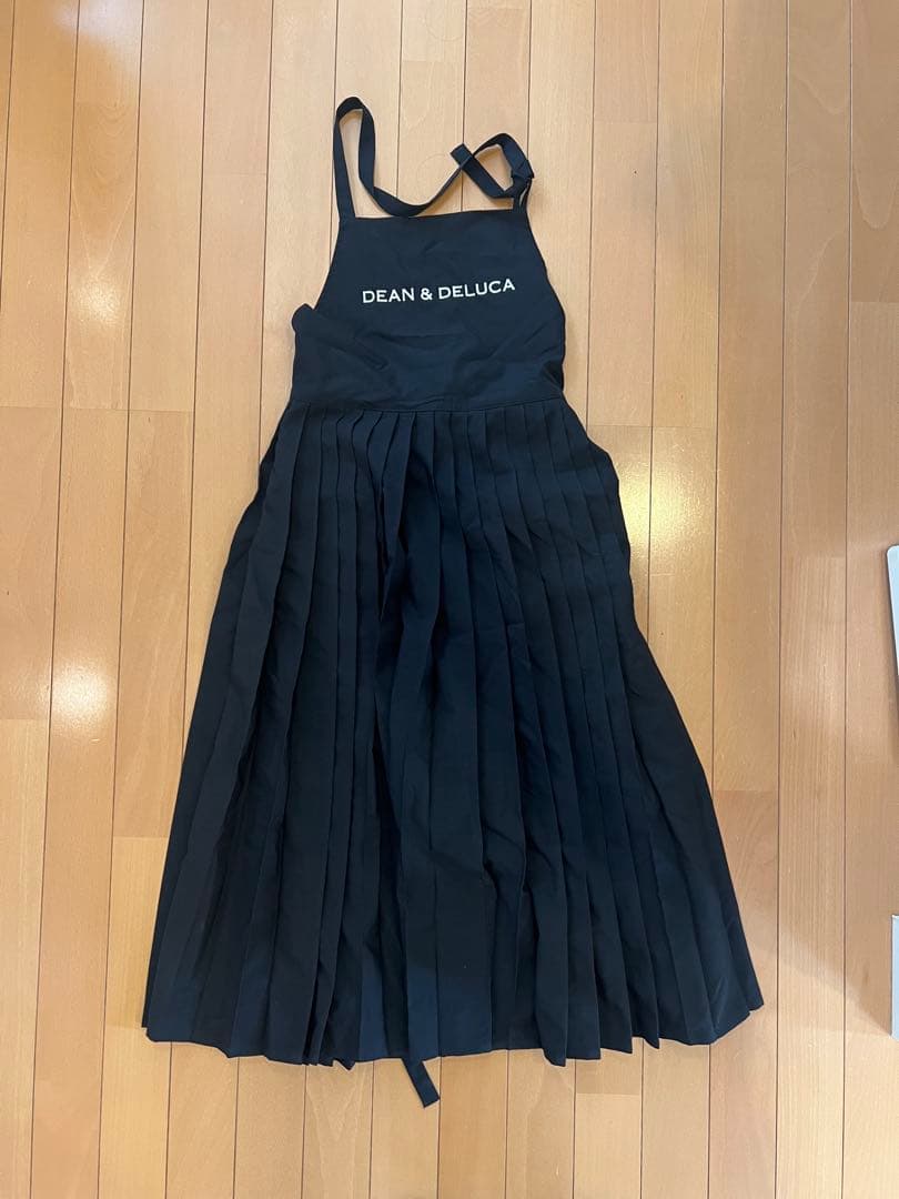 DEAN＆DELUCA BEAMS プリーツ　エプロン　ディーンアンドデルーカ