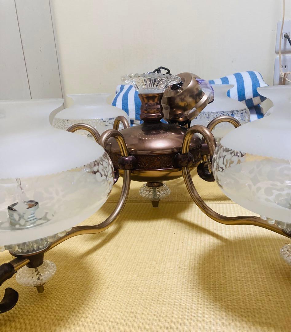 シャンデリア　昭和レトロ