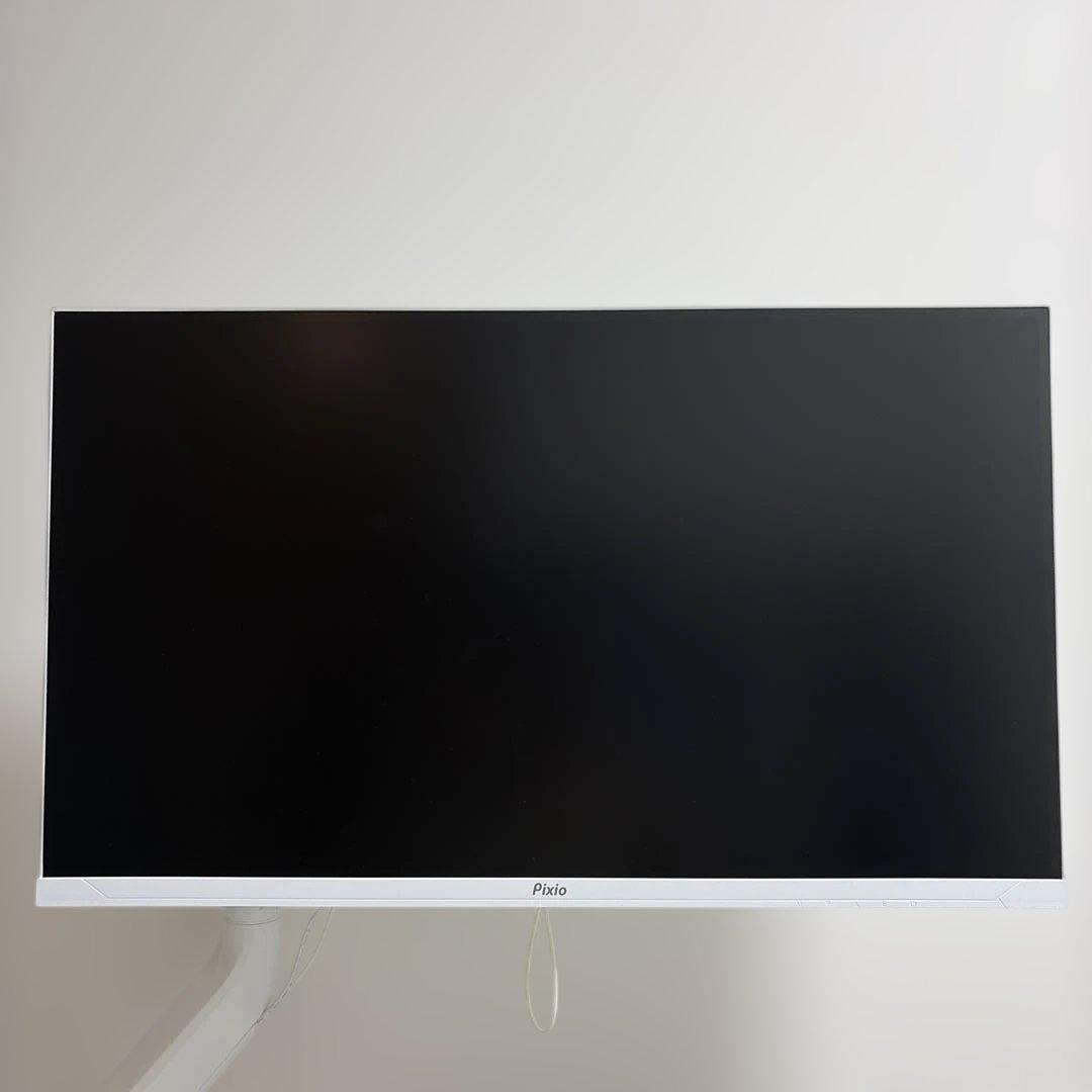Pixio PX278 WAVE White モニター27インチ+モニターアーム