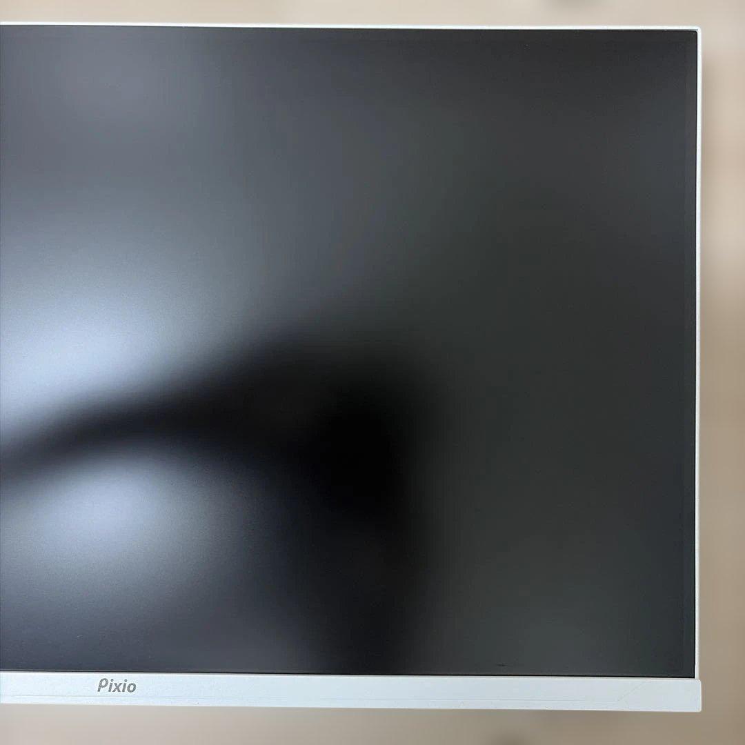 Pixio PX278 WAVE White モニター27インチ+モニターアーム
