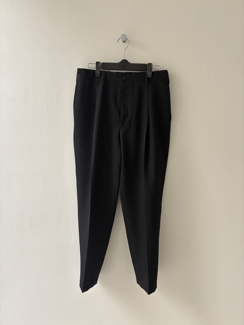 パンツ Graphpaper Scale Off Wool Tapered Slacks