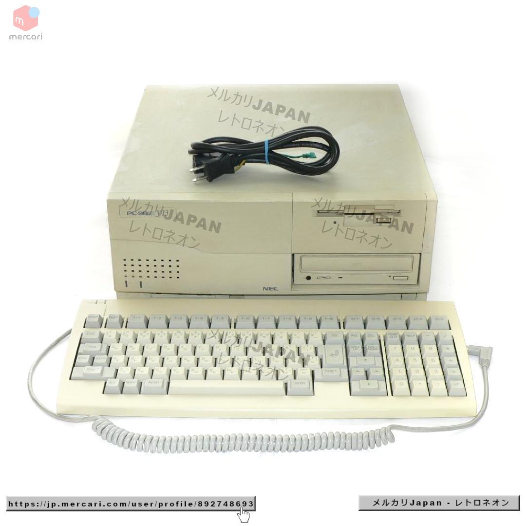 NEC PC-9821V13 セットCFカードHDD Win95フルメンテナンス