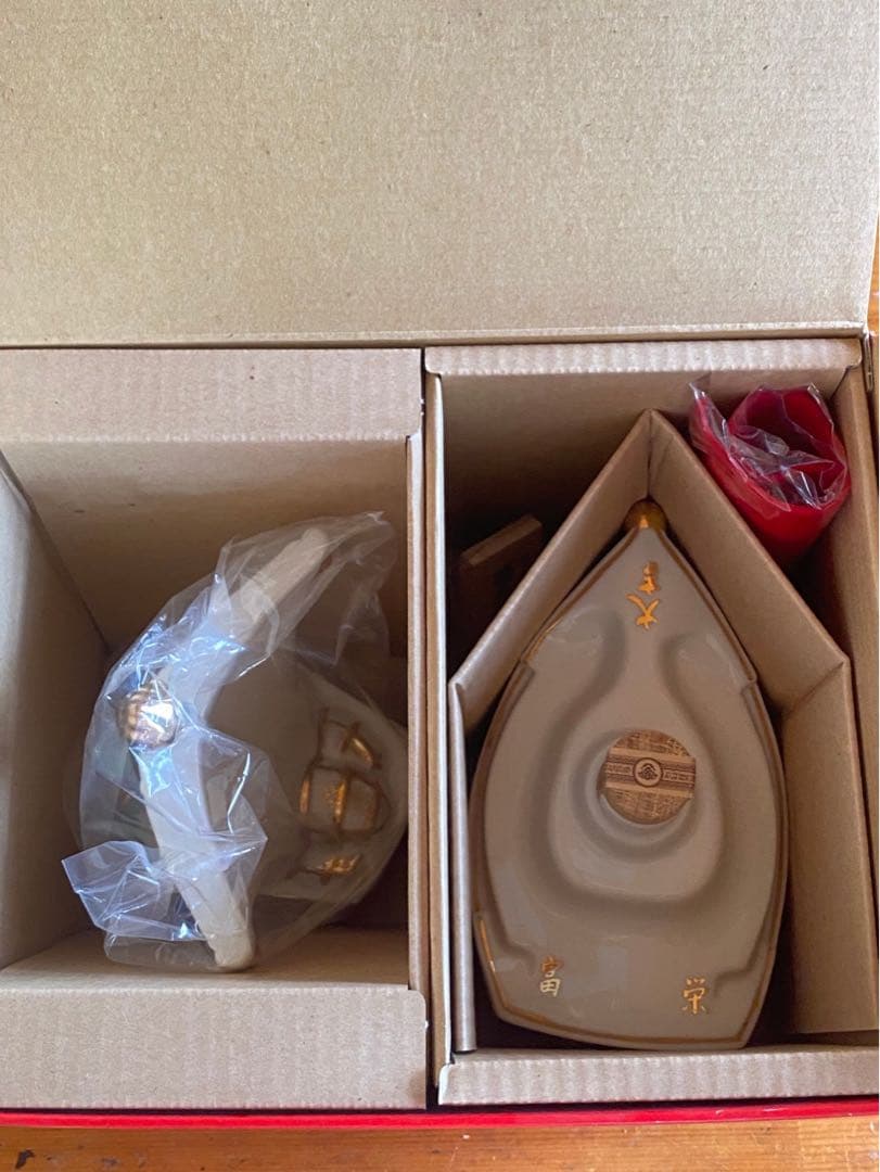 サントリー ピュアモルトウイスキー 山崎 〈宝船型ボトル〉商売繁盛