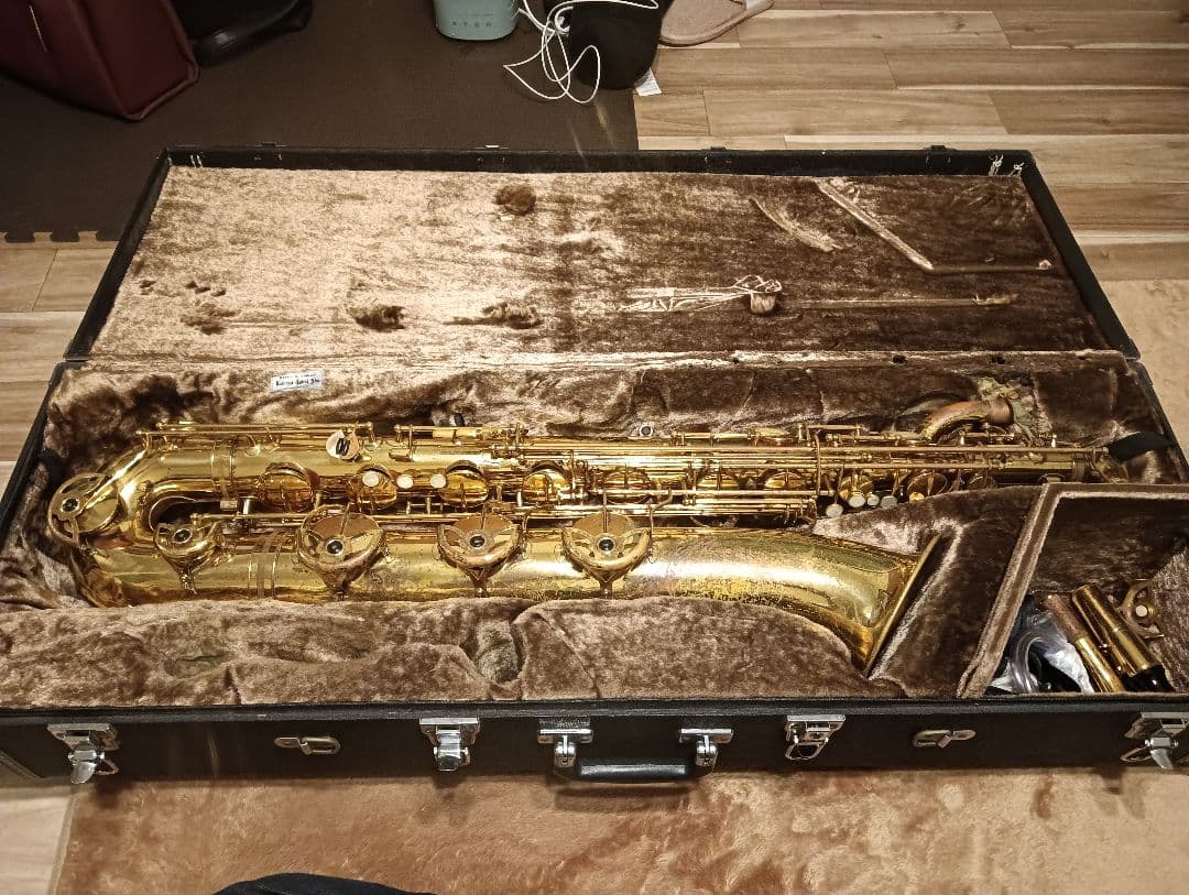 マンボウ柳澤管楽器 バリトンサックス ヴィンテージ 1990年 購入品