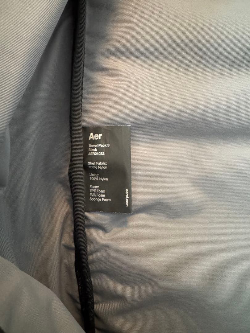 【美品】Aer Travel Pack3（35L）Black