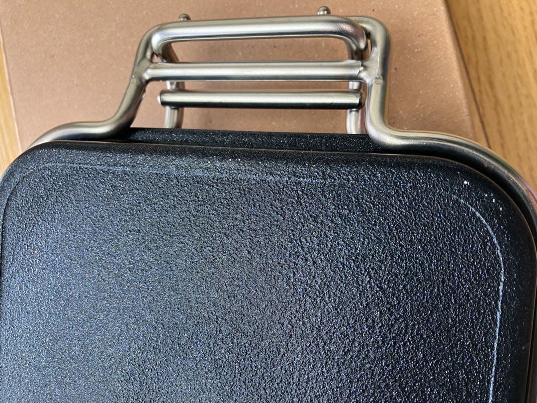 家事問屋 ホットパン ホットサンドメーカー IH・ガス両方対応 レシピ本付き