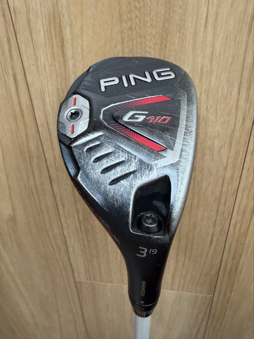 PING G410 3番ユーティリティ 19度 ヘッドカバー付き