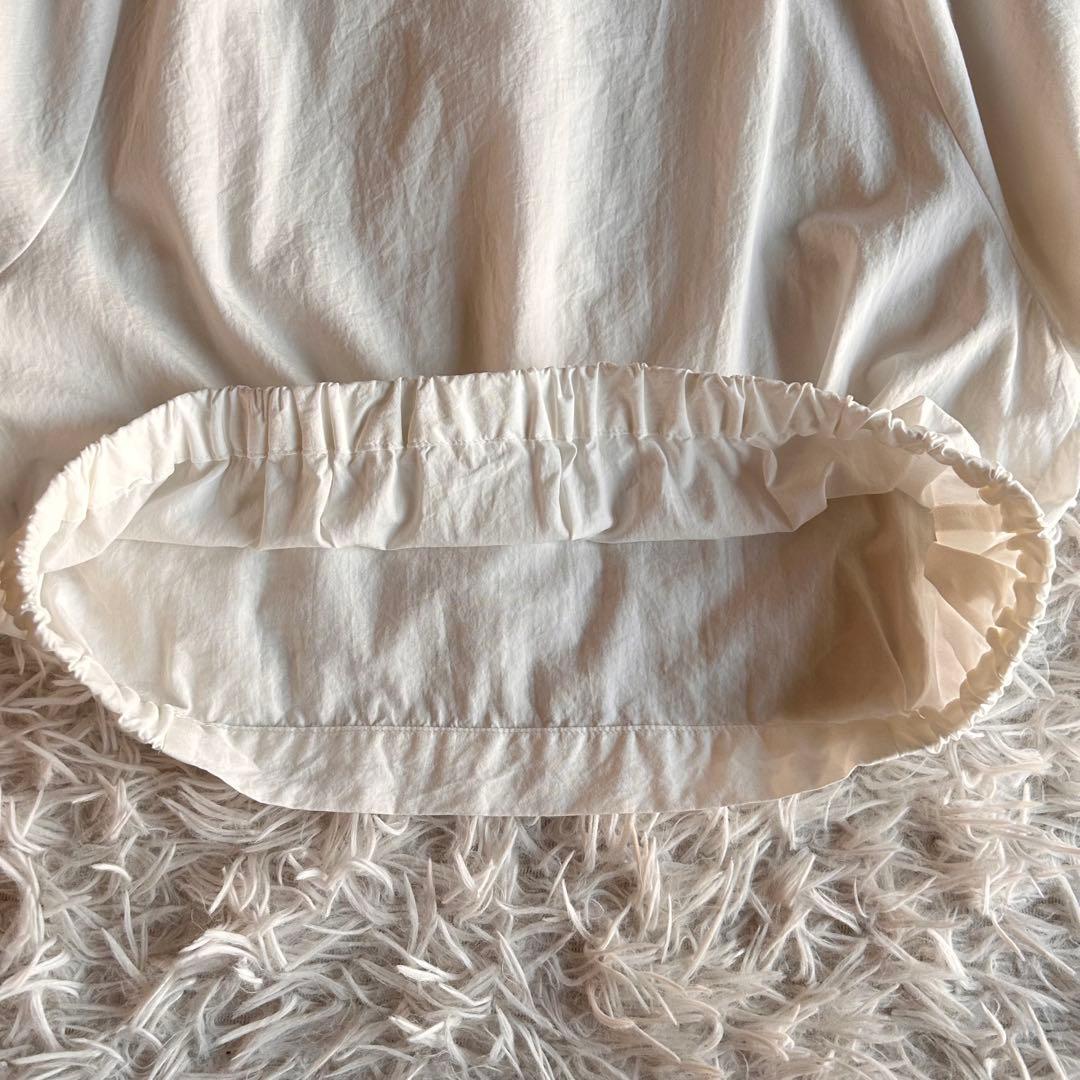 CLASKAクラスカ HAUハウ　ブラウス　たっぷり袖　白　F